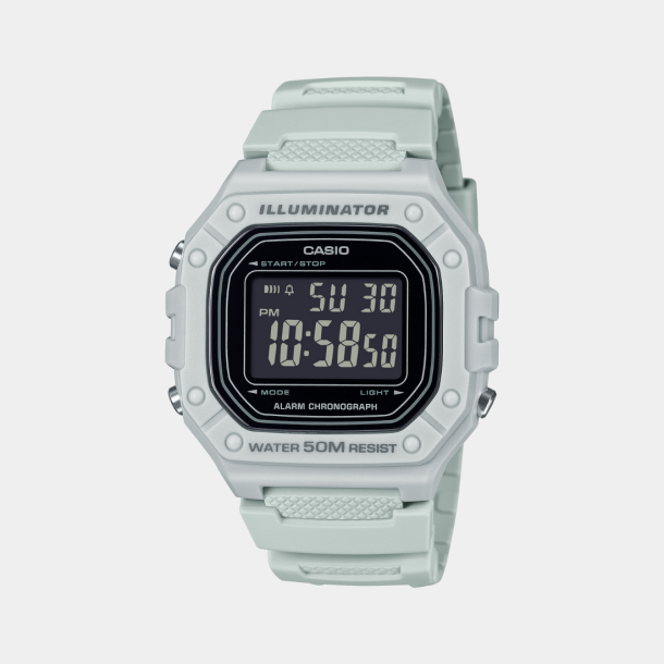 Casio resin W-218H-8BVDF
