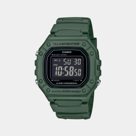Casio resin W-218H-3BVDF