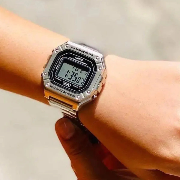Casio Resin W-218HD-1AVDF