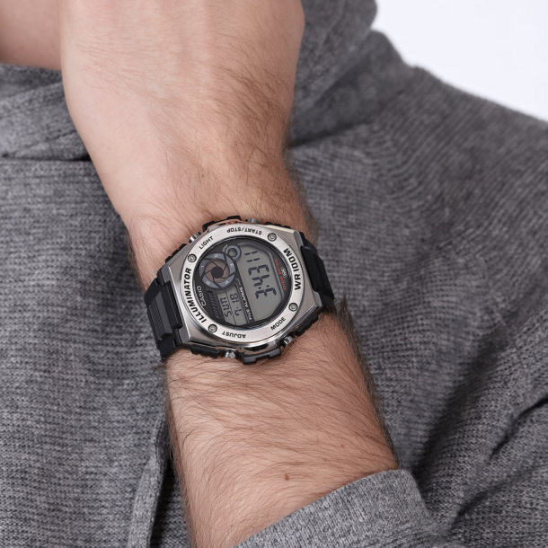 Casio Resin MWD-100H-1AVDF