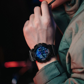 G-SHOCK GA-100RGB-1ADR 2