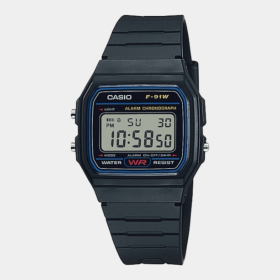 Casio Resin F-91W-1Q