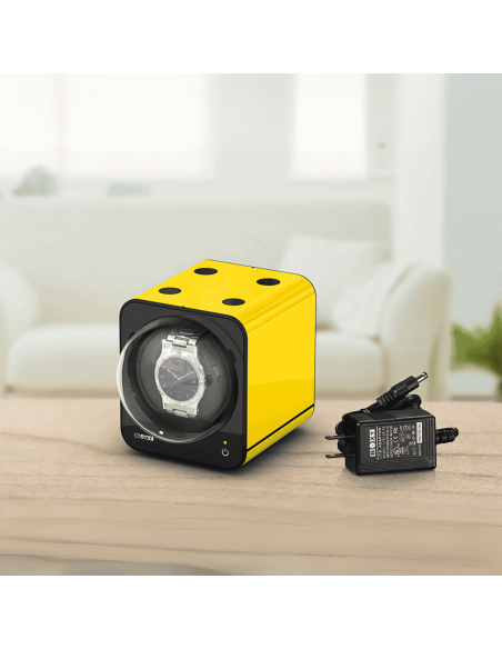 Boxy Fancy Brick Winder Yellow