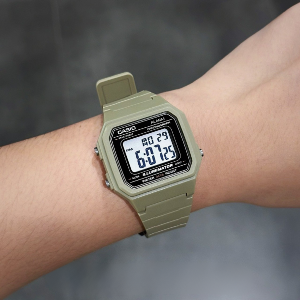 Casio Resin W-217H-5AVDF
